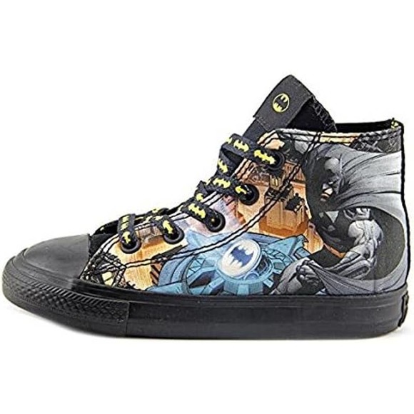 Converse Infant Boys Chuck Taylor All-Star Batman Sneakers Size US 8 - Picture 2 of 13